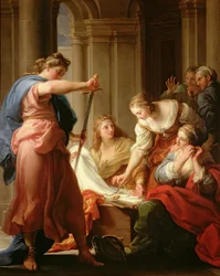 Akilles vid kung Lycomedes hov med hans döttrar, 1746